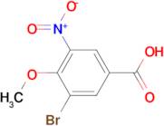 3-Bromo-4-methoxy-5-nitro-benzoic acid