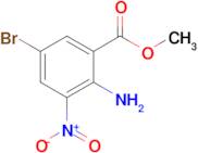 2-Amino-5-bromo-3-nitro-benzoic acid methyl ester