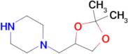 1-(2,2-Dimethyl-[1,3]dioxolan-4-ylmethyl)-piperazine