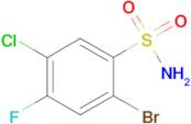 2-Bromo-5-chloro-4-fluorobenzenesulfonamide