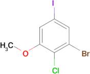 3-Bromo-2-chloro-5-iodoanisole