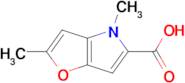 2,4-Dimethyl-4H-furo[3,2-b]pyrrole-5-carboxylic acid