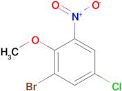 3-Bromo-5-chloro-2-methoxynitrobenzene