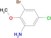 3-Bromo-5-chloro-2-methoxyaniline