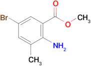 Methyl 2-Amino-5-bromo-3-methylbenzoate