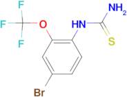 4-Bromo-2-(trifluoromethoxy)phenylthiourea