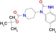 tert-Butyl 4-(6-methyl-2-oxo-2,3-dihydro-1H-1,3-benzodiazol-1-yl)piperidine-1-carboxylate