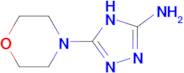 5-(4-Morpholinyl)-1H-1,2,4-triazol-3-amine