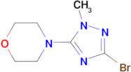 4-(3-Bromo-1-methyl-1H-1,2,4-triazol-5-yl) morpholine