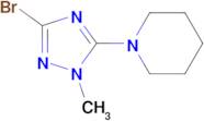 1-(3-Bromo-1-methyl-1H-1,2,4-triazol-5-yl)piperidine