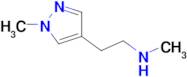 N-Methyl-2-(1-methyl-1H-pyrazol-4-yl)ethanamine