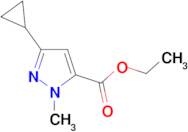 Ethyl 3-cyclopropyl-1-methyl-1H-pyrazole-5-carboxylate