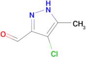 4-Chloro-3-methyl-1H-pyrazole-5-carbaldehyde