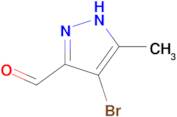 4-Bromo-3-methyl-1H-pyrazol-5-carbaldehyde