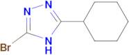 3-Bromo-5-cyclohexyl-1H-1,2,4-triazole