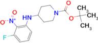 tert-Butyl 4-(3-fluoro-2-nitrophenylamino)piperidine-1-carboxylate
