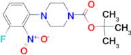 Tert-Butyl 4-(3-fluoro-2-nitrophenyl)piperazine-1-carboxylate