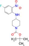 tert-Butyl 4-(4-fluoro-2-nitrophenylamino)piperidine-1-carboxylate