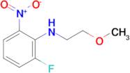 2-Fluoro-N-(2-methoxyethyl)-6-nitroaniline