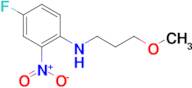 4-Fluoro-N-(3-methoxypropyl)-2-nitroaniline