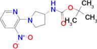 (R)-tert-Butyl 1-(3-nitropyridine-2-yl)pyrrolidine-3-ylcarbamate