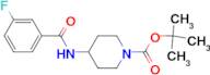 tert-Butyl 4-(3-fluorobenzamido)piperidine-1-carboxylate