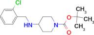 tert-Butyl 4-(2-chlorobenzylamino)piperidine-1-carboxylate