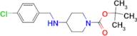 tert-Butyl 4-(4-chlorobenzylamino)piperidine-1-carboxylate