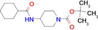 tert-Butyl 4-(cyclohexanecarbonylamino)piperidine-1-carboxylate