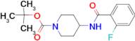 tert-Butyl 4-(2-fluorobenzamido)piperidine-1-carboxylate