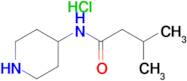 3-Methyl-N-(piperidine-4-yl)butanamido hydrochloride