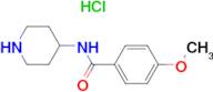 4-Methoxy-N-(piperidine-4-yl)benzamido hydrochloride