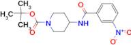 tert-Butyl 4-(3-nitrobenzamido)piperidine-1-carboxylate