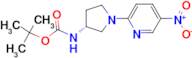 (R)-tert-Butyl 1-(5-nitropyridine-2-yl)pyrrolidine-3-ylcarbamate