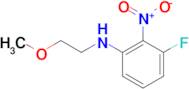 3-Fluoro-N-(2-methoxyethyl)-2-nitroaniline