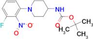 tert-Butyl 1-(3-fluoro-2-nitrophenyl)piperidine-4-ylcarbamate