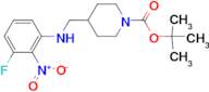 tert-Butyl 4-[(3-fluoro-2-nitrophenylamino)methyl]piperidine-1-carboxylate