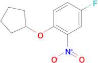 1-(Cyclopentyloxy)-4-fluoro-2-nitrobenzene