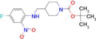 tert-Butyl 4-[(4-fluoro-2-nitrophenylamino)methyl]piperidine-1-carboxylate