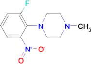 1-(2-Fluoro-6-nitrophenyl)-4-methylpiperazine