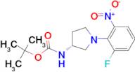 (R)-tert-Butyl 1-(2-fluoro-6-nitrophenyl)pyrrolidine-3-ylcarbamate