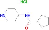 N-(piperidin-4-yl)cyclopentanecarboxamide hydrochloride