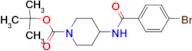 tert-Butyl 4-(4-bromobenzamido)piperidine-1-carboxylate