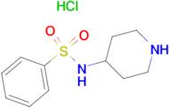 N-(Piperidin-4-yl)benzenesulfonamide hydrochloride