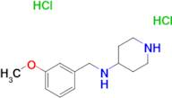 N-(3-Methoxybenzyl)piperidin-4-amine dihydrochloride