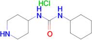 1-Cyclohexyl-3-(piperidin-4-yl)urea hydrochloride