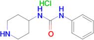 1-Phenyl-3-(piperidin-4-yl)urea hydrochloride