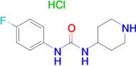 1-(4-Fluorophenyl)-3-(piperidin-4-yl)urea hydrochloride