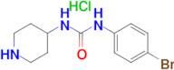 1-(4-Bromophenyl)-3-(piperidin-4-yl)ureahydrochloride