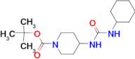 tert-Butyl 4-(3-cyclohexylureido)piperidine-1-carboxylate